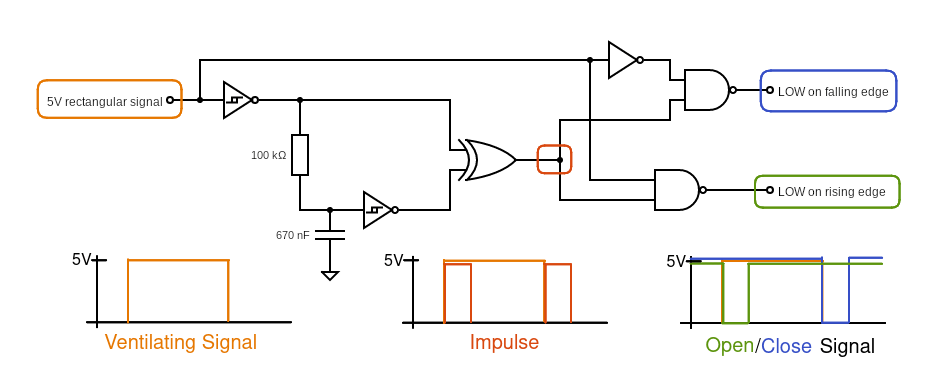 window actuator control circuit