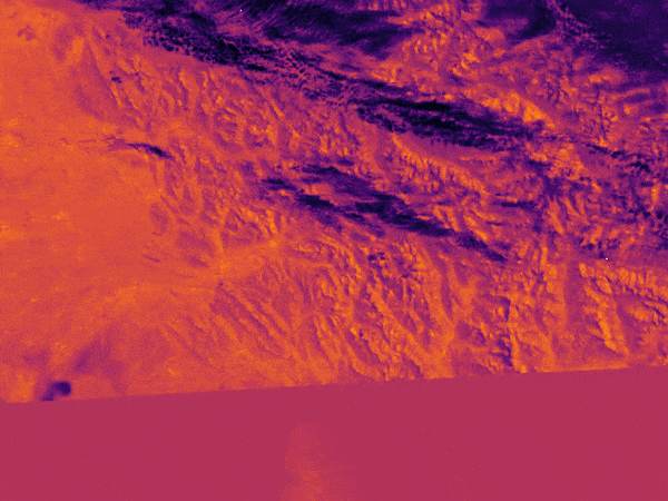 land surface temperature and textures
